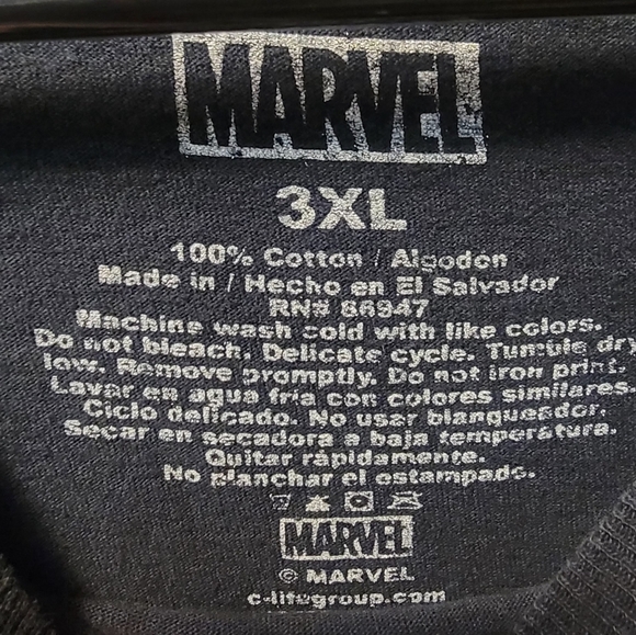 Marvel T-Shirt 3XL - Picture 3 of 4